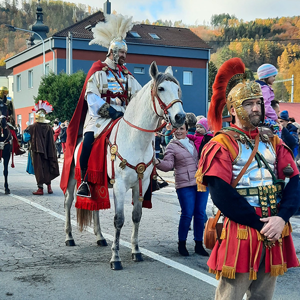 fotky z Vítání svatého Martina v roce 2023